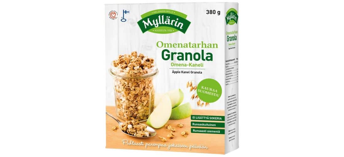 MYLLÄRIN OMENATARHAN GRANOLA